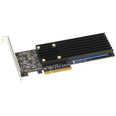 Immagine di SONNET Scheda PCIe M.2 2X4 a basso profilo due slot SSD NVMe Aggiungi i tuoi fino 16 TB (SSD non compresi) FUS E3S