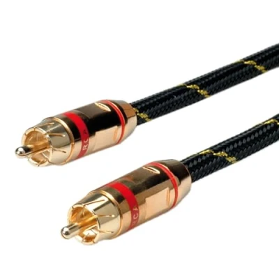 Immagine di Roline RCA Audio Cavo [1x Spina 1x RCA] 2.50 m Multicolore