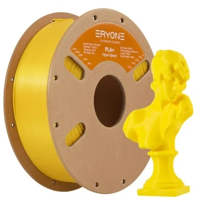 Immagine di ERYONE High Speed Filament PLA+ 1.75mm +/ 0.03mm, 3D Printing PLA Pro Fit Most FDM Printer, 1kg / Spool, Green