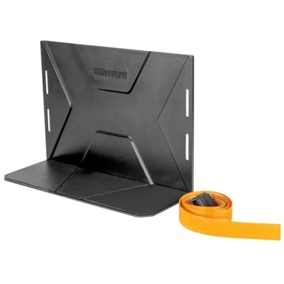 Immagine di WALSER Organizzatore per il bagagliaio FastFix, aiuto al carico con cinghia, dispositivo di sicurezza cinghia nero/arancione