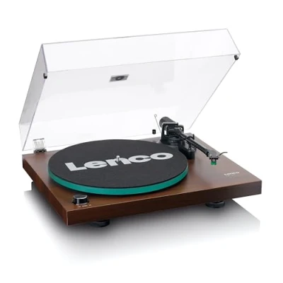 Immagine di Lenco LBT 225WA Giradischi con Trasmissione Bluetooth® Marrone Scuro