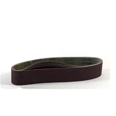 Immagine di Parkside, 5 nastri abrasivi, grana P80 per Levigatrice Lidl Parkside Stand a nastro PSBS 240 B2 e adatto anche A1