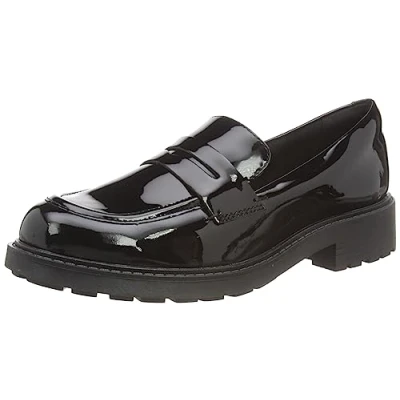Immagine di Clarks Orinoco Penny D Scarpe senza lacci, Donna, Taglia: 40, black pat Pelle