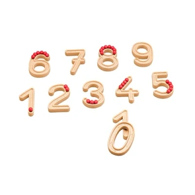 Immagine di WISSNER Aktiv lernen Zahlensatz mit Kugeln RE Wood Learning Game, Multicolore, S, R80000.000