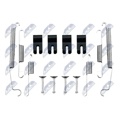 Immagine di NTY HSR MS 002 Kit accessori, Ganasce freno stazionamento MITSUBISHI: COLT 6