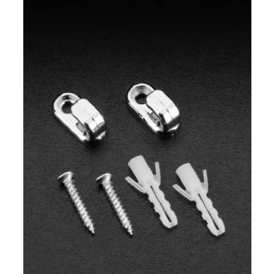 Immagine di Set 2 Ganci Plast.Abs Con Access.