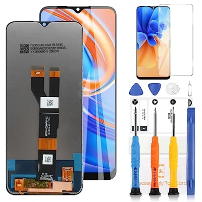 Immagine di LADYSON LCD Schermo per Realme C11 2021 RMX3231 C21 C20 Sostituzione Display Touch Screen Digitalizzatore Kit di con Strumento(Nero)