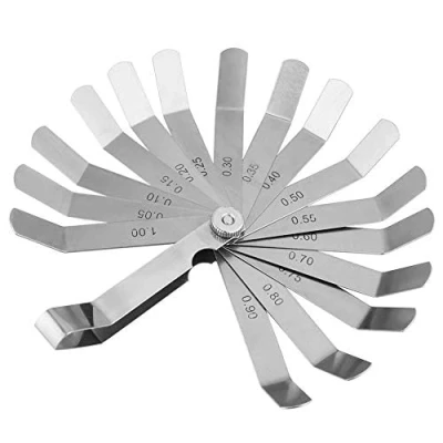 Immagine di Calibro metrico curvo da 0,05 1,00 mm in acciaio inossidabile