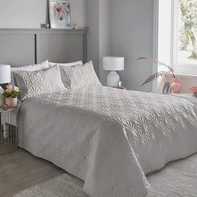 Immagine di Serene Cavali Copriletto Pinsonic 200cm X 230cm in Argento