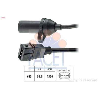 Immagine di FACET 9.0053 Generatore di Impulsi Made in Italy OE Equivalent FIAT: Punto II Hatchback, I Doblo Cargo, LANCIA: Y, Ypsilon