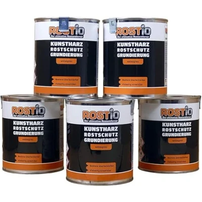 Immagine di Rostio Primer antiruggine in Resina Sintetica, Colore Grigio Bianco, e anticorrosione