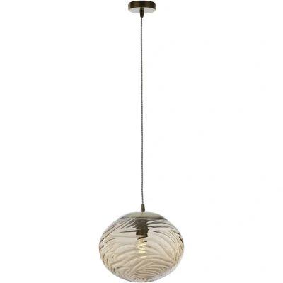 Immagine di ECO Light NEREIDE I E S1 CH Lampada a sospensione E27 40 W Champagne, Cromo