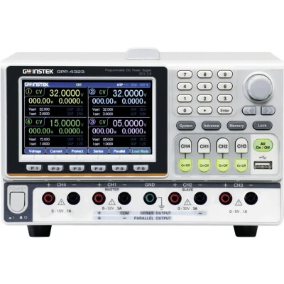 Immagine di GW Instek GPP 4323 Alimentatore da laboratorio regolabile 0 32 V 3 A RS 232, USB Programmabile Num. uscite 4 x