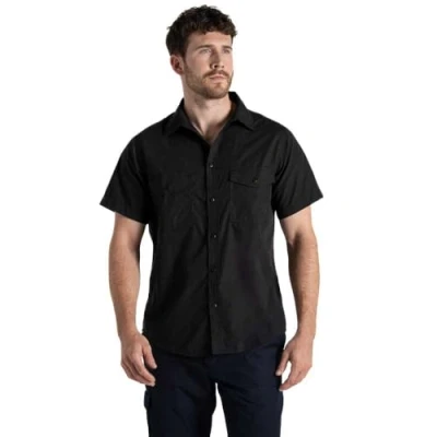 Immagine di Craghoppers Expert Kiwi Short Sleeved Shirt, Camicia Button Down Uomo, Black, L