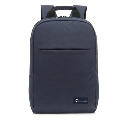 Immagine di TECHMADE Zaino Tasca Protettiva dedicata per PC Notebook e Tablet fino a 15.6&quot;, Elegante, Leggero Resistente, Tessuto Impermeabile, Spallacci Imbottiti (blu)