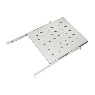 Immagine di Link LKRIP550EG Ripiano per Armadio 19&quot; Estraibile su binari telescopici profondità 550 MM. (Universale) 1 unità Colore Grigio