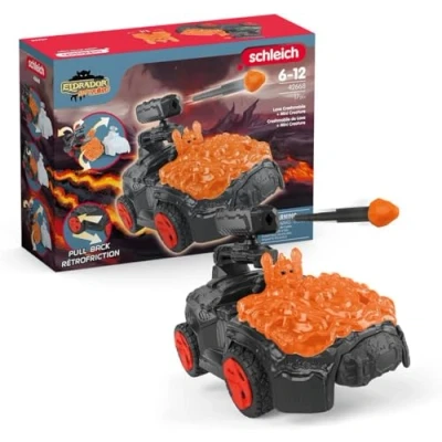 Immagine di schleich 42668 Crashmobile Lava con Mini Creature, da 7 anni, ELDRADOR CREATURES Playset, 17 pezzi