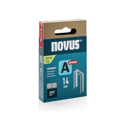 Immagine di Novus Tools 042 0781 Punti metallici tipo 53 800 pz. Dimensioni (L x L A) 14 11.3 mm