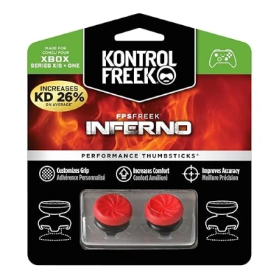 Immagine di SteelSeries FPS Freek Inferno XBX/XB1 (4 Prong) (Xbox Series X, Xbox Serie S, One S), Accessori per controller gaming, Rosso