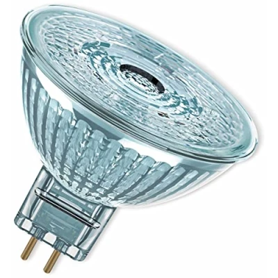 Immagine di OSRAM LED STAR MR16 12 V Spot LED, Attacco GU10, Bianco Freddo, 4000 K, 8.30 W = Equivalente a 80 W, SUPERSTAR PAR16, Chiaro, Taglia Unica