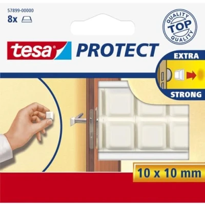 Immagine di tesa Tampone di protezione ® (L x L) 10 mm Bianco Contenuto: 8 pz.