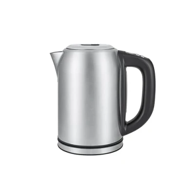 Immagine di Amazon Basics Bollitore in acciaio inox con display digitale, sistema di controllo Strix, funzione mantenimento del calore e della temperatura, 1,7 L (spina europea), Argento