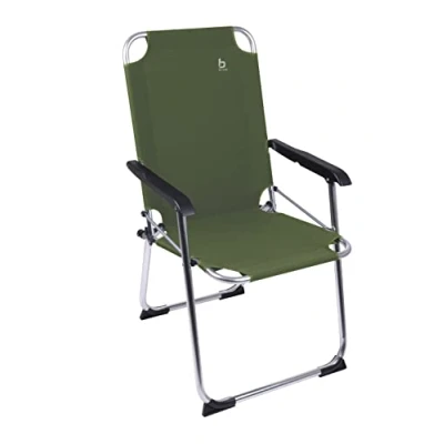 Immagine di Bo Camp Sedia Pieghevole per Camping, Colore: Verde Oliva
