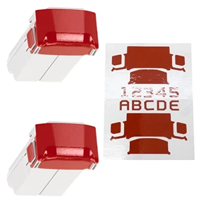 Immagine di WRAPGRADE Skin Compatibile con DJI Mini 4 Pro/Serie 3 2 batterie aggiuntive (SUPER RED)
