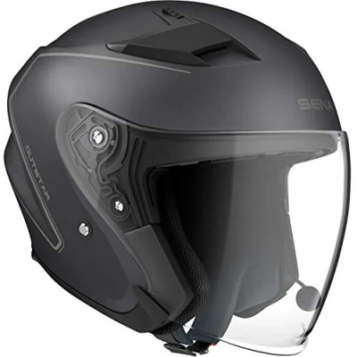 Immagine di Sena Outstar Open Face Smart Helmet (Nero, Piccolo)