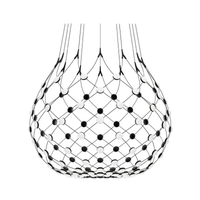Immagine di Luceplan Mesh sospensione lunga 1 m Ø 100 cm
