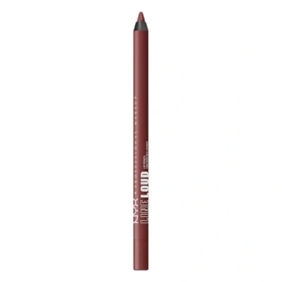 Immagine di NYX Professional Makeup Matita Labbra Waterproof, Colore Pieno e Finish Matte, No Transfer, Per Morbide Perfette, Con Olio di Jojoba Vitamina E, Line Loud, Tonalità: Sassy
