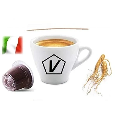 Immagine di Caffè Shop Compatibili con Capsule Nespresso®, Miscela &quot;Ginseng Amaro Malese&quot; Linea Espresso (Kit Assaggio 20 Capsule)