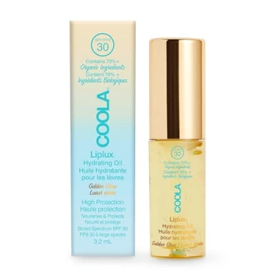 Immagine di Liplux olio labbra idratante bio Golden Glow Spf 30