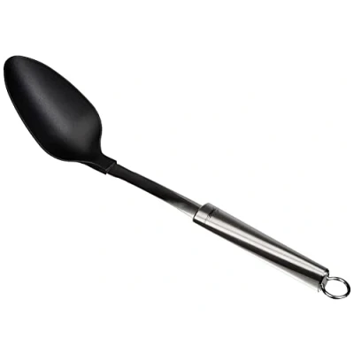 Immagine di Lagostina Cucinieri, Cucchiaione con Gancio e Manico Ergonomico, Acciaio Inossidabile Nylon, 34 cm