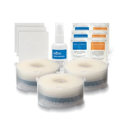 Immagine di biOrb Kit di servizio con ottimizzatore dell&#039;acqua, confezione da 3, multicolore