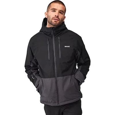 Immagine di Regatta Highton Giacca softshell, Uomo, Taglia: 56, Black/ash