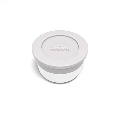 Immagine di monbento Contenitore Salse MB Temple M Coton Recipiente Ermetico Per e Condimenti Ufficio/Scuola/Meal Prep Sauce Cup Compatibile con Le Lunch Box Original &amp; Square Grigio