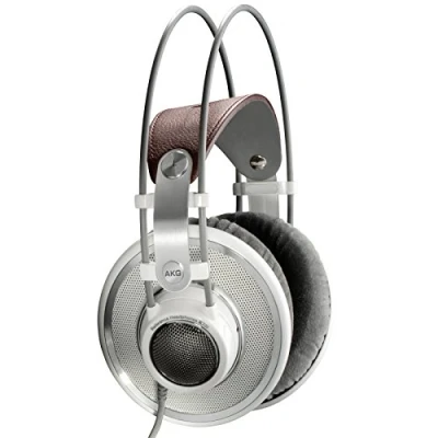 Immagine di AKG K701 Open Back Cuffie Aperte premium di classe riferimento, 10 Hz 39800 Hz, Bianco/Argento