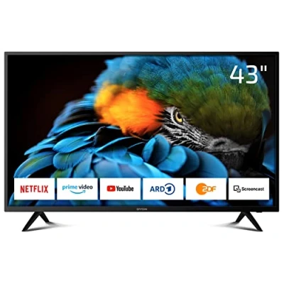 Immagine di Dyon Smart 43 XT TV LED 109.2 cm pollici ERP G (A G) DVB T2, C, S, Full HD, TV, WLAN, CI+ Nero
