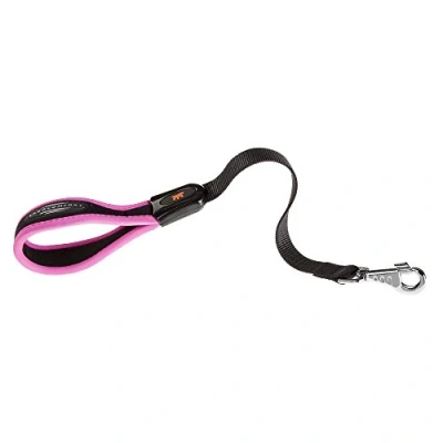 Immagine di Ferplast ERGOFLUO GM Guinzaglio per Cani Ergonomico Presa Sicura con Morbida Imbottitura Antiabrasione Cuciture Rifinite Extraresistenti Design Italiano 55 x 2,5 cm, Rosa