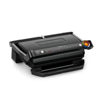 Immagine di Moulinex Optigrill+ XL, Griglia Elettrica da Interno Ideale per Cucinare Carne, Pesce e Verdure, Indicatore di Cottura, 9 Programmi Automatici, Piastre Antiaderenti Facile Pulire, GI7278