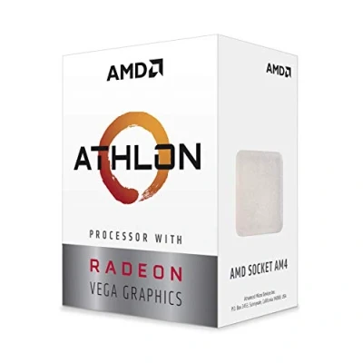 Immagine di AMD Athlon 3000G Processore con grafica Radeon Vega 3 (2C/4T, orologio base da 3,5 GHz)