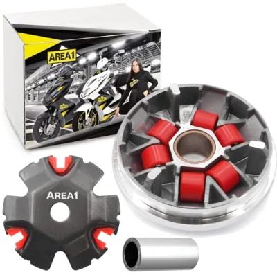 Immagine di Area1 Variatore tuning per 50 ccm 2 tempi. compatibile con Speedfight 3 4 Jetforce Citystar, Django Elystar Ludix Kisbee Looxor New Vivacity TKR Streetzone