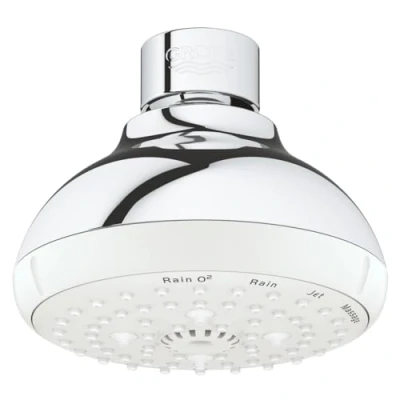 Immagine di Grohe 27606001 Soffione Doccia a 4 Getti Tempesta, 0 V, Cromo