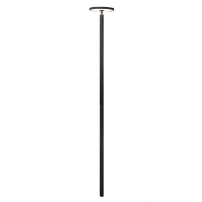 Immagine di Lampione da esterni &#039;Akito&#039; (Moderno) colore Nero, in Alluminio (1 luce, lampadina inclusa) di Lucande Candelabro, lampada