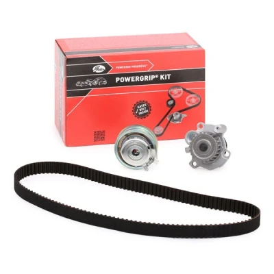 Immagine di GATES KP15489XS 2 pompa acqua + Kit Cinghia Distribuzione con Tru Power VOLKSWAGEN: Touran I, Golf 4, 5, SEAT: Ibiza 3, Alhambra I