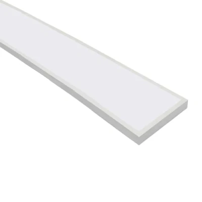 Immagine di JANDEI Pannello LED retroilluminato di superficie 120 x 30 cm, potenza 60 W, bianco freddo 6000 K, cornice bianca, driver incluso
