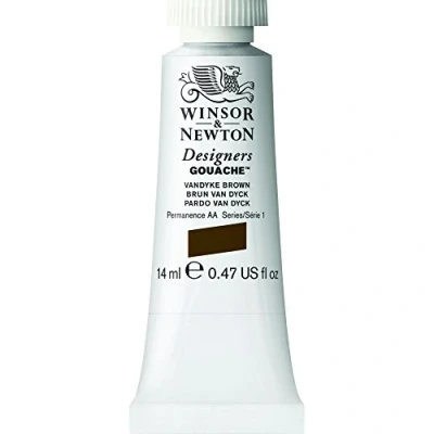Immagine di Winsor &amp; Newton Designers Gouache, 14 ml Bruno Van Dyck