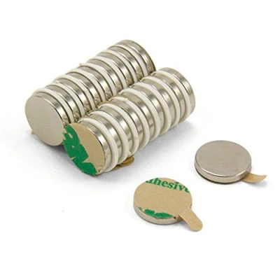 Immagine di first4magnets klebender 12 mm di diametro, 2 spessore N42 magnete al neodimio da 1,6 kg attrazione Sud pezzi con scatola, f312sa 20