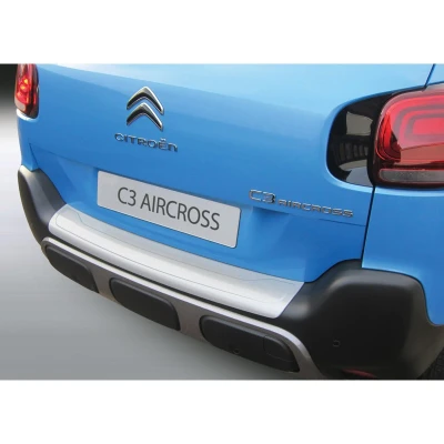 Immagine di RGM Protezione paraurti Posteriore ABS Compatibile con Citroën C3 Aircross 2017 Nero